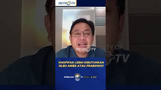 Khofifah Lebih Dibutuhkan Oleh Anies Atau Prabowo #shorts