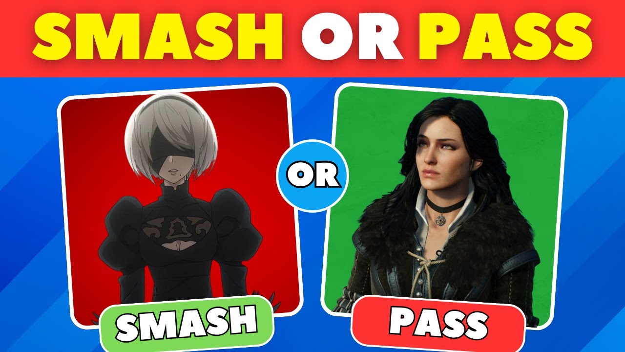 Smash or Pass 🔥 САМЫЕ ГОРЯЧИЕ женские персонажи видеоигр ЗА ВСЮ ИСТОРИЮ