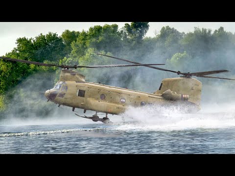 Why US Lands Massive Helicopters on Water During Special Forces Operations