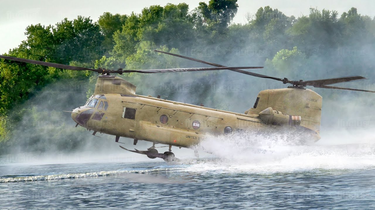 ⁣Why US Lands Massive Helicopters on Water During Special Forces Operations