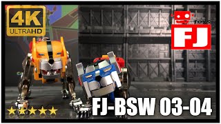 Fantasy Jewel FJ-BSW 03 04 Blue Lion and Yellow Lion Soul Of Chogokin SOC GoLion GX71 screenshot 3