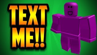 You Can Text No Data With This Phone Number Roblox Assassin Youtube - what kind of purple is no_data on roblox