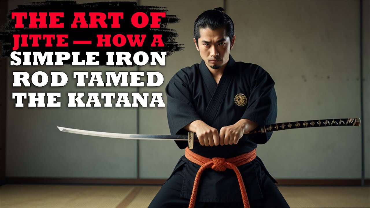 The Art of Jitte — How a Simple Iron Rod Tamed the Katana #samurai # ...