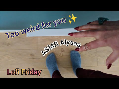 THIS VIDEO IS WAY TOO WEIRD FOR YOU & Your Friends (ASMR Alysaa Lofi Friday)