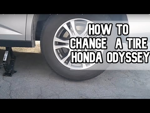 How to change or replace a tire | Honda Odyssey DIY video | #diy #tire