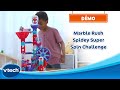 Marble rush  spidey super spin challenge  circuit  billes spidey ds 4 ans  vtech