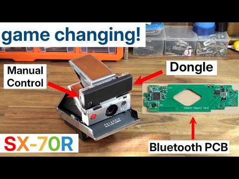 SX 70R A Bluetooth PCB For Full Manual Control Of Your SX 70 Better Than The MiNT Time Machine