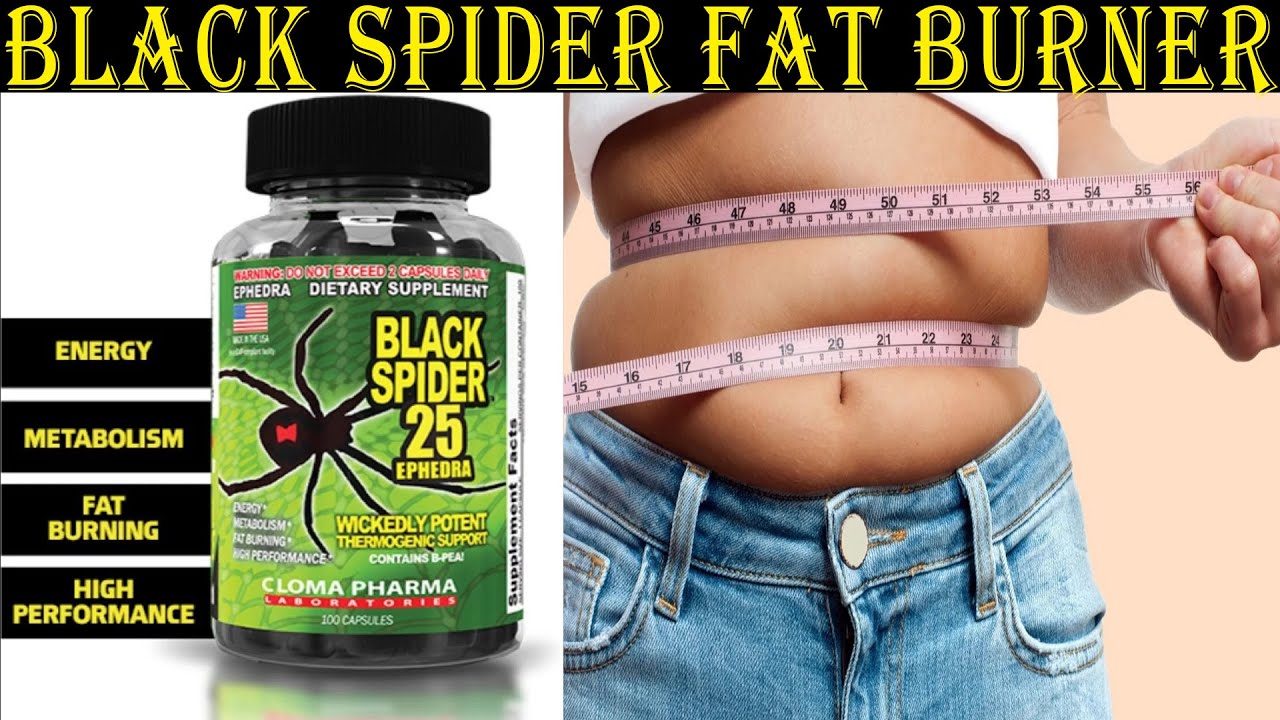black spider fat burner results YouTube