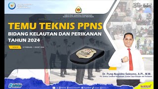 [Live] Temu Teknis PPNS Bidang Kelautan dan Perikanan Tahun 2024 (Tgl 27 Februari Sesi 2)