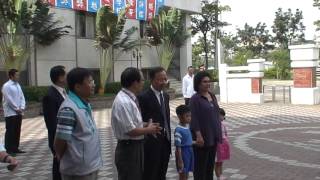20071029陳水扁video16校長、陳菊、杜正勝部長門口就位