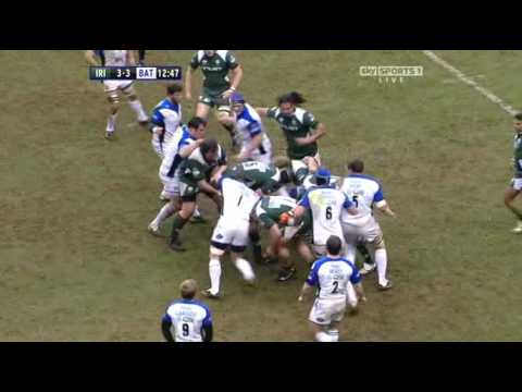 David Barnes prop try