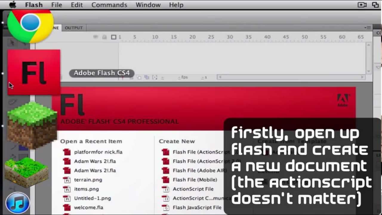 How To Use The Line Tool On Adobe Flash CS4 (in HD) - YouTube