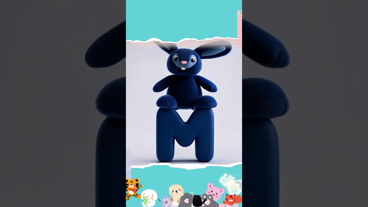 ABC Alphabet Song 🐰🎶 | Learn Letters with Bunnies A–Z | Fun & Educational for Kids  