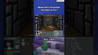 Minecraft's Forgotten "Studded Armor"