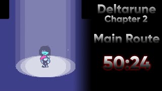 [PB] Deltarune Chapter 2 Main Route in 50:24.92