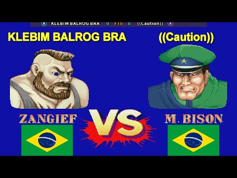 Street Fighter II': Champion Edition - KLEBIM BALROG BRA vs ((Caution)) FT5