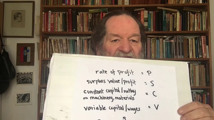 Introduction to Marx and  Marxism Video 10  The tendency of the rate of profit to decline