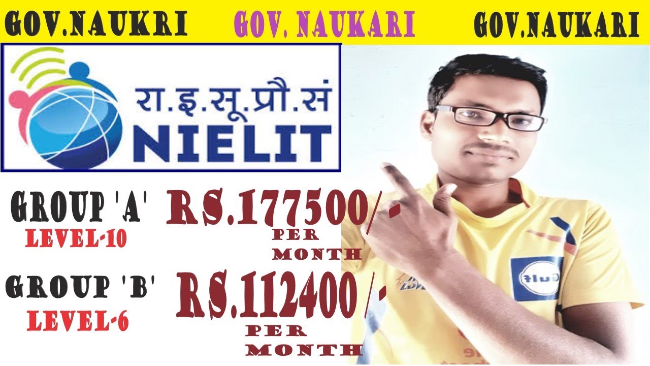 'National Institute of Electronics & Information Technology, Calicut, [NIELIT], scientific a&b job.