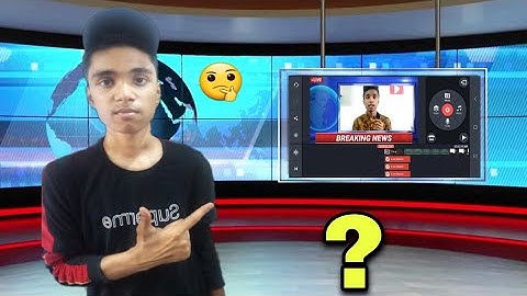 How to edit video like news channel in kinemaster se news room editing kaise kare 2021 | how to edit
