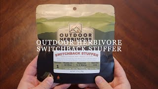 MRE Review | Outdoor Herbivore | Switchback Stuffer