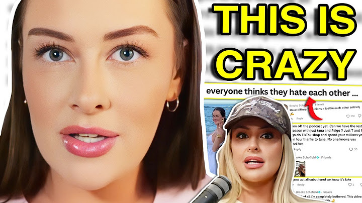 BROOKE SCHOFIELD DRAMA IS A MESS (calling out hate comments + more)
