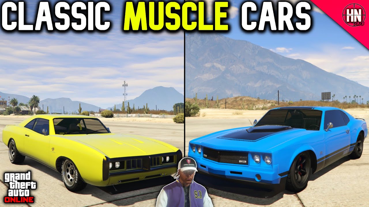 10 BEST CLASSIC MUSCLE CARS In GTA Online!