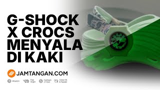 Download lagu WATCH CAN BE WEAR ON FEET?!?! | G-Shock X Crocs GA-2100CROCS25-7