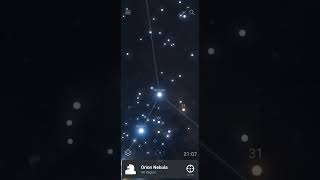 The Orion Constelletion And Stars In It In Stellarium 