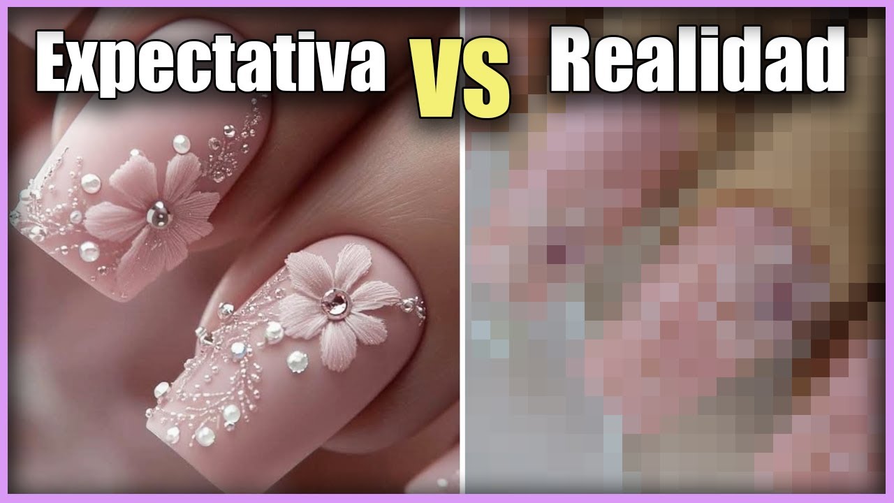Reto IA vs MANICURISTA 😱 recreo un DISEÑO IMPOSIBLE de Uñas ¿Lo logré?/ Esmaltado en Gel Creativo