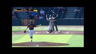 Jacoby Long -Outfield-Miami Hurricanes vs Virginia Tech Baseball 5-12-24