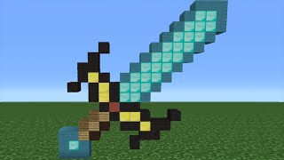 Minecraft Tutorial: How To Make An Enchanted Diamond Sword