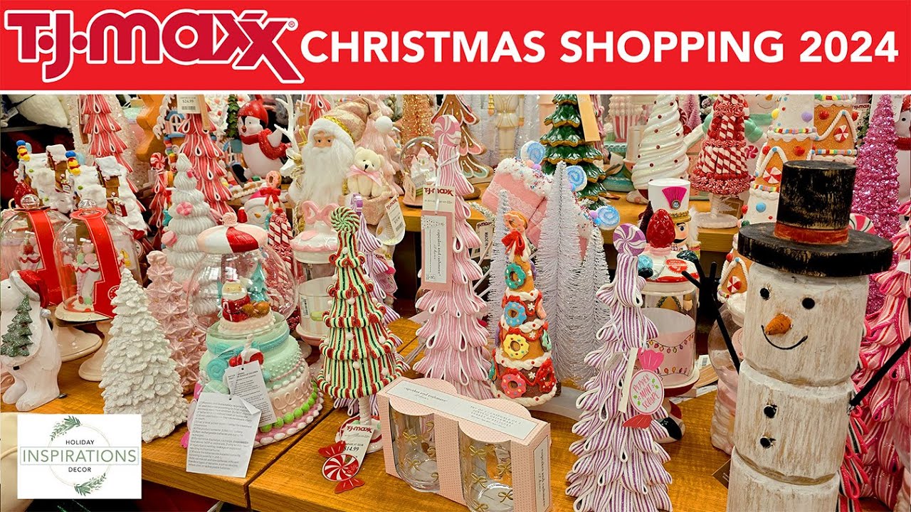 TJ MAXX Christmas Decorations 2024 | Shop with ME! - YouTube