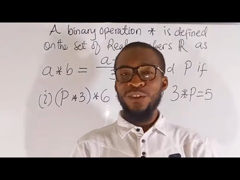 Binary Operation