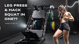 Home Gym Setup - setting up my new leg press & hack squat machine