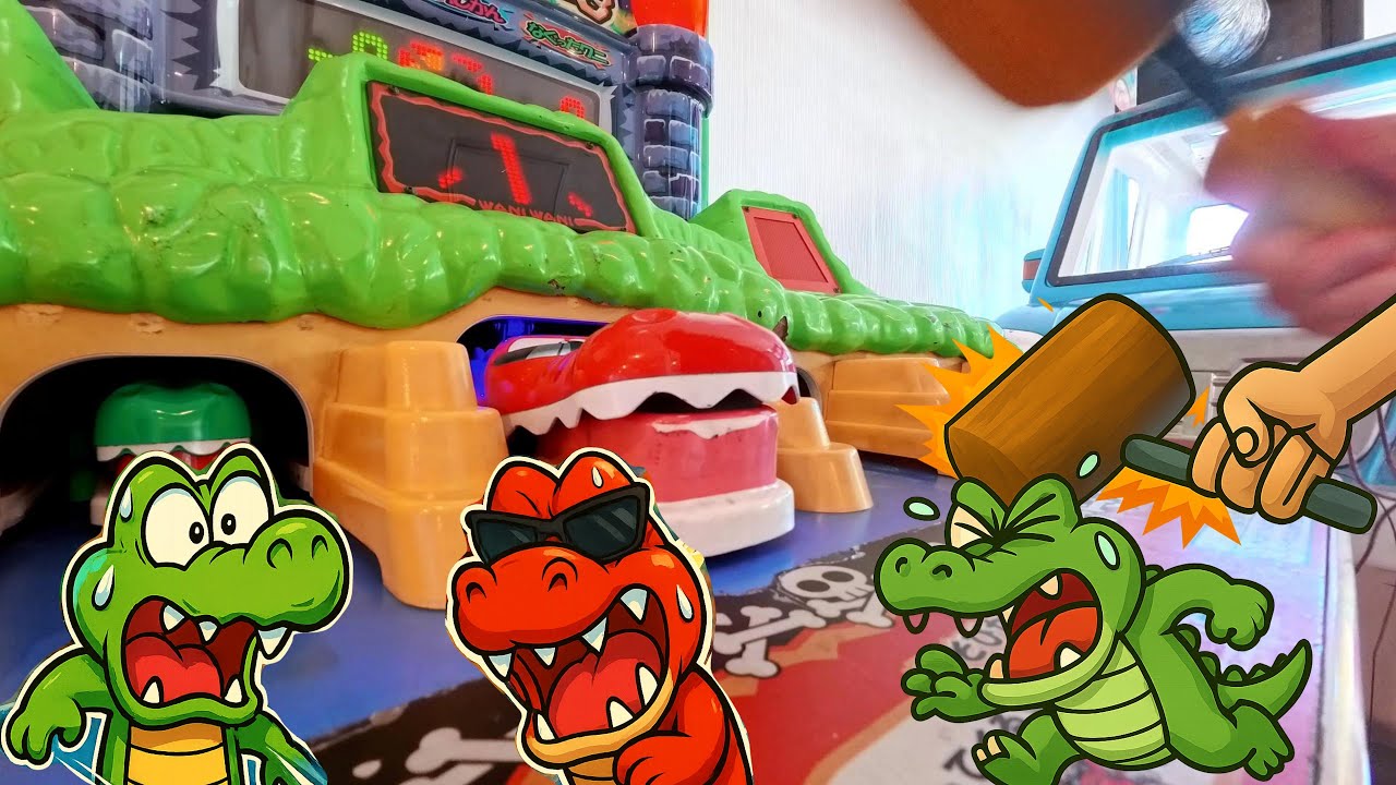 Even the Red Boss Croc Is Scared! Serious Adult Play｜Wani Wani Panic 3【NAMCO】