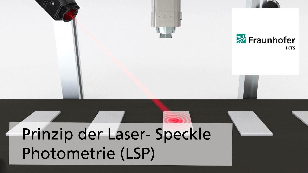Prinzip der LaserSpecklePhotometrie (LSP) YouTube