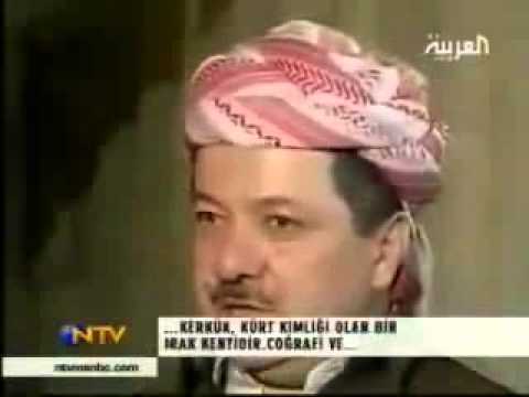 مسعود البارزاني البطل يهدد تركيا اذا تدخلت في كركوك 
