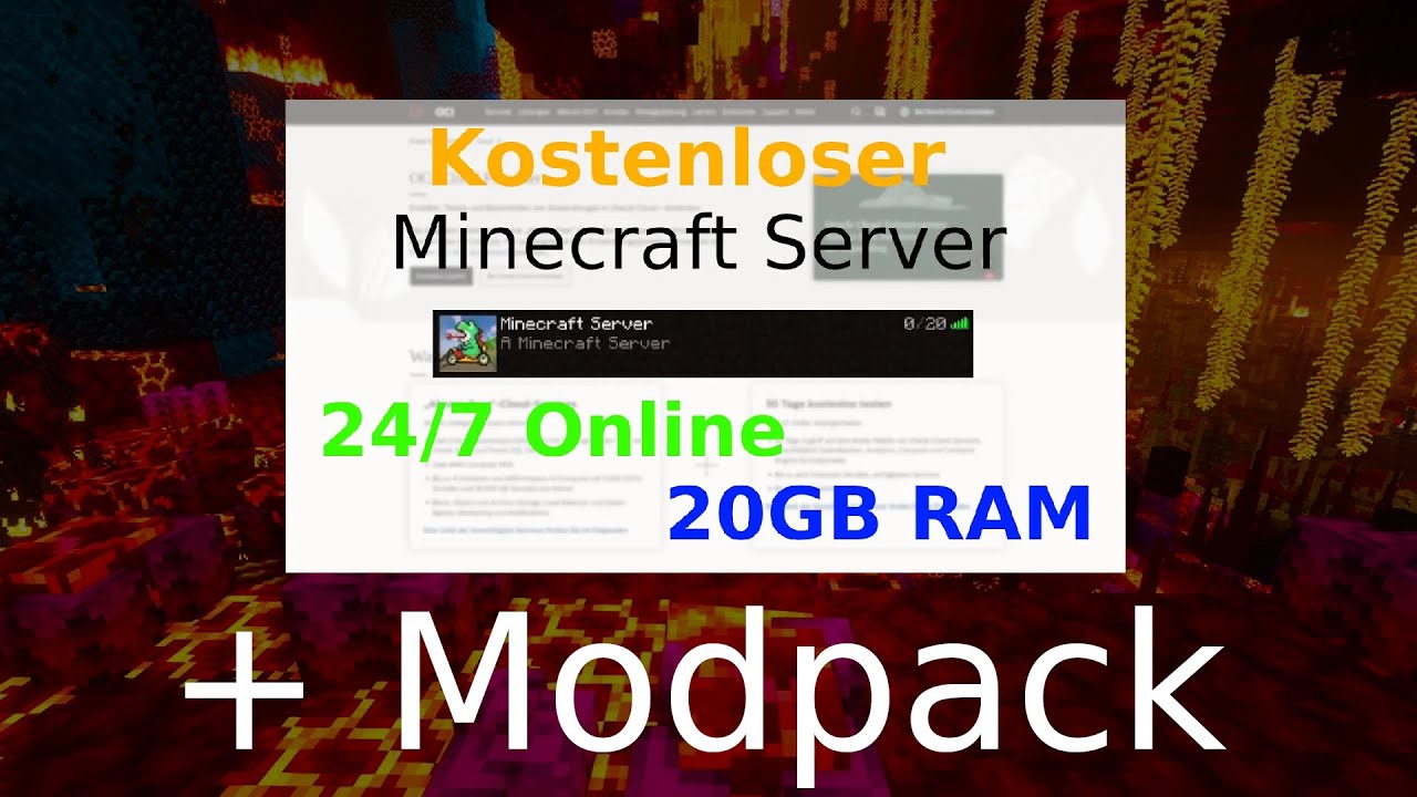 Wie man einen Modpack Minecraft Server erstellt / ein Modpack auf einen ...