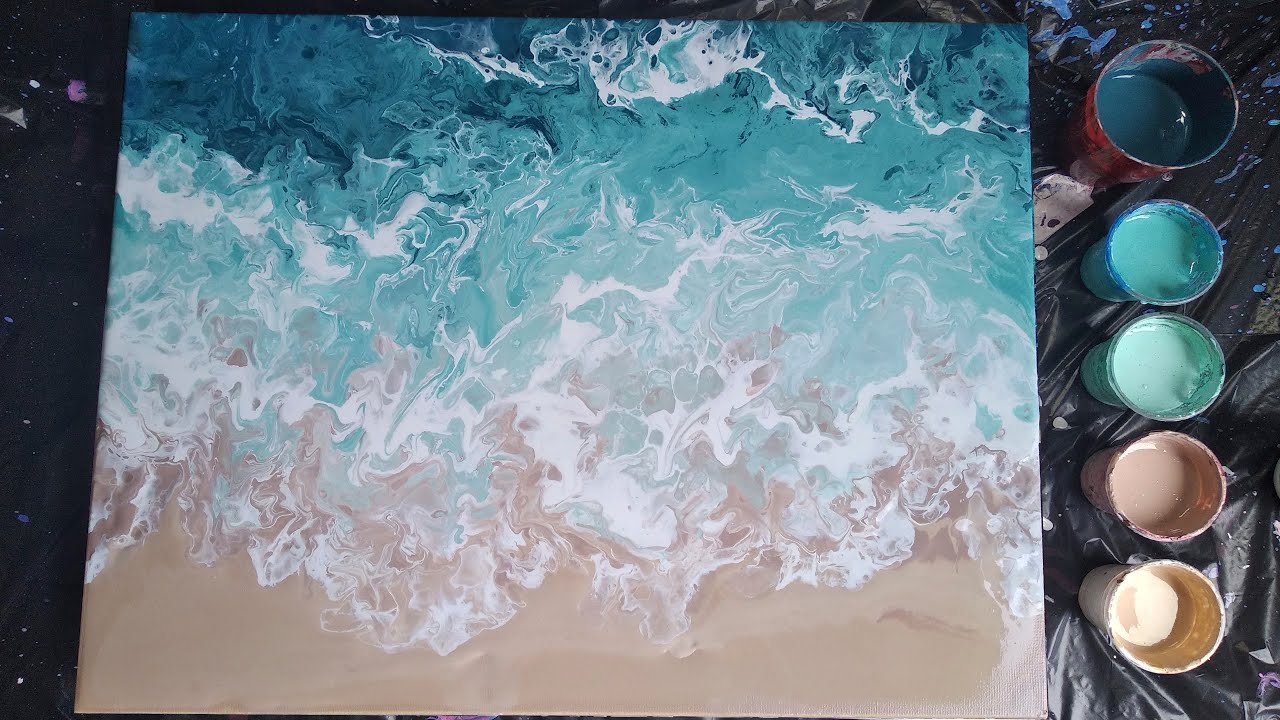 Acrylic Pouring Paint, Pour Paint for Canvas