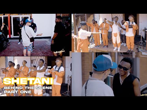 Mbosso Ft Costa Titch Alfa Kat Shetani Behind The Scene Part 1 