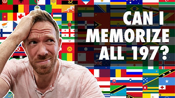 Memorizing ALL the FLAGS of the WORLD in 1 HOUR