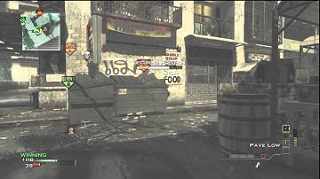 MW3: 50-1 Assault MOAB on Bootleg w/M4A1 (Joined Late)