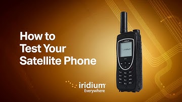 Iridium Extreme: Test Your Satellite Phone Tutorial