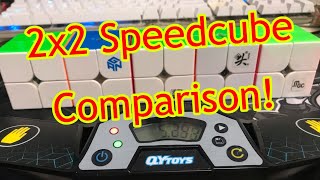 5 2x2 Speedcubes Comparison! Cheap to Expensive!