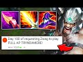 A YouTube comment BEGGED me to play AP Tryndamere for 100 days... so I finally did it