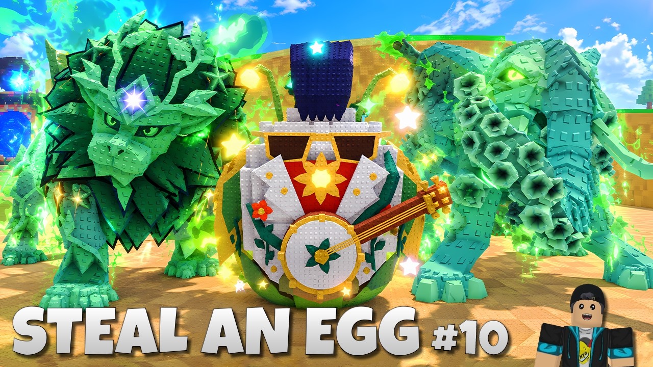 SECRET!! Ternyata Ada Telur + Ruang Rahasia & Biome Enchanted Forest 🪕🥚🎶 | Steal an Egg Indonesia
