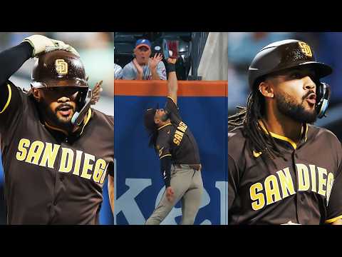 Fernando Tatis Jr. belted 2 home runs and ROBBED A GRAND SLAM! (His most UNBELIEVABLE catch yet?! 😱)