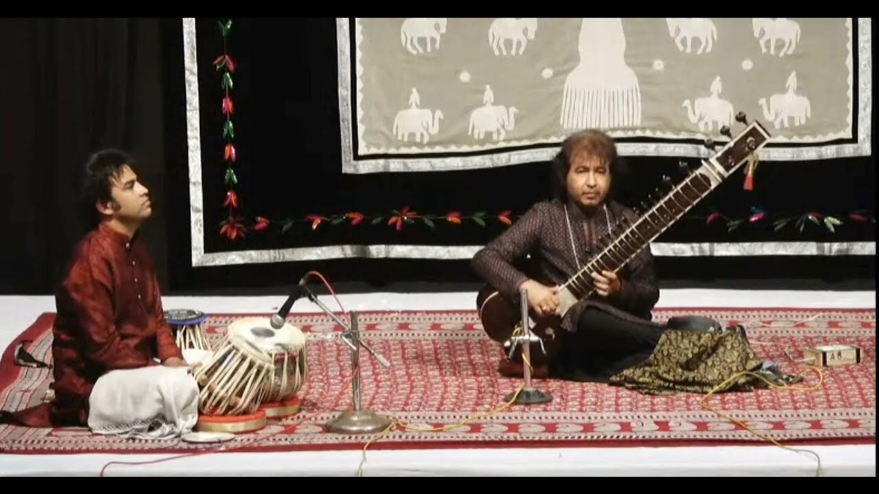 Raag Jogeshwari Sitar by Ustad Rafique Khan at Pandit Nandkishore