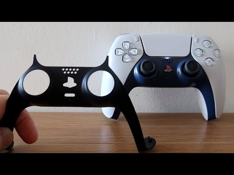 Replacement Top Bottom Decorative Trim Shell for PS5 Edge Controller