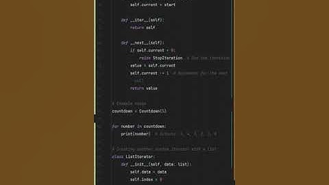 How to create custom iterators in Python? Unlock the #secret Custom Iterators in Python!
